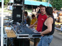 SECO FEST 2007 - Zvukbudka s živým ovládacím systémem