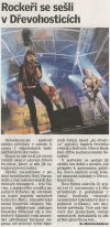 22.08.2008 - Přerovský deník - zhodnocující článek o festivalu DŘEVO ROCKFEST