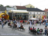 náměstí T.G.M. a pohled na stage